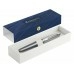 Ручка роллер Waterman Embleme цвет GREY CT, цвет чернил: черный