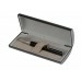 Ручка шариковая Square Black в футляре. Smalto