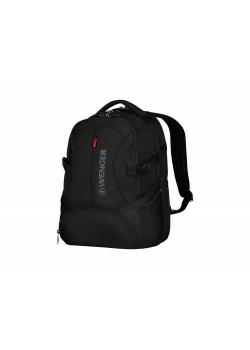 Рюкзак WENGER 16, черный, полиэстер, 35 x 27 x 46 см, 27 л