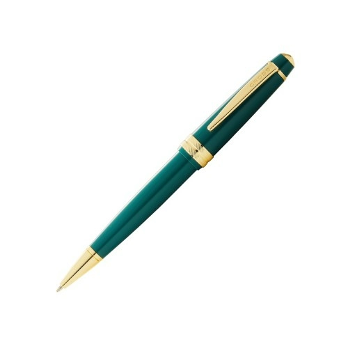 Шариковая ручка Cross Bailey Light Polished Green Resin and Gold Tone