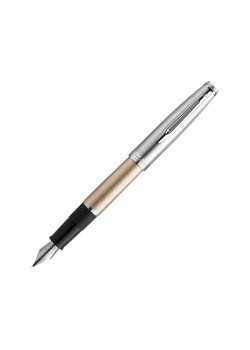 Перьевая ручка Waterman  Embleme цвет GOLD CT, цвет чернил: черный