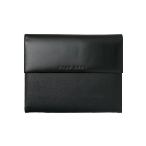 Папка для участника конференции формата А5 Caption Contrast Black. Hugo Boss, черный