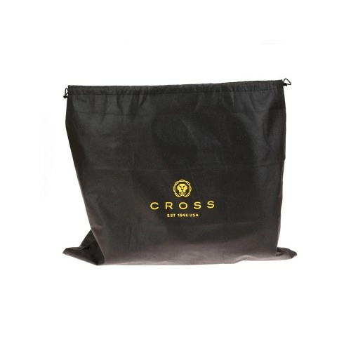 Рюкзак мужской Cross Insignia Express Black, кожа наппа, гладкая, чёрный, черный