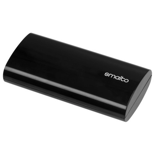 Ручка шариковая Square Black в футляре. Smalto